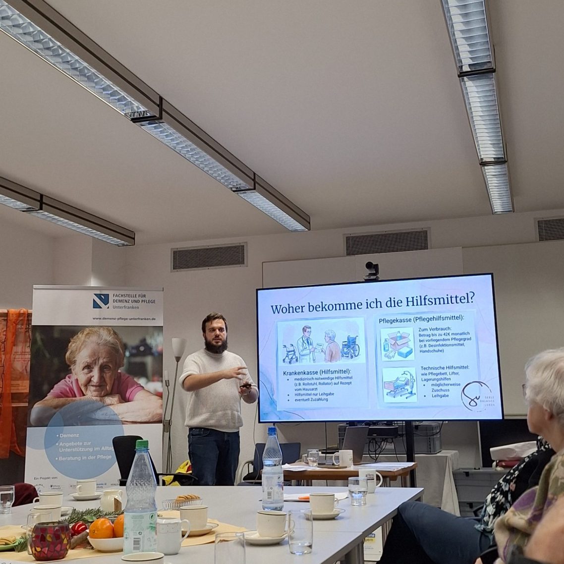 Schulung Mobilität im Alter bei Halma e.V. Würzburg